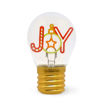 Picture of LEGAMI XMAS LIGHTBULB LAMP JOY